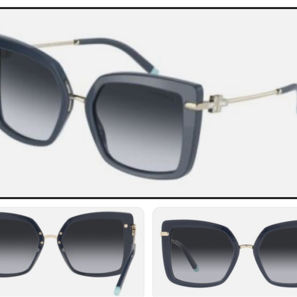 Tiffany & Co. Navy Blue Square Sunglasses